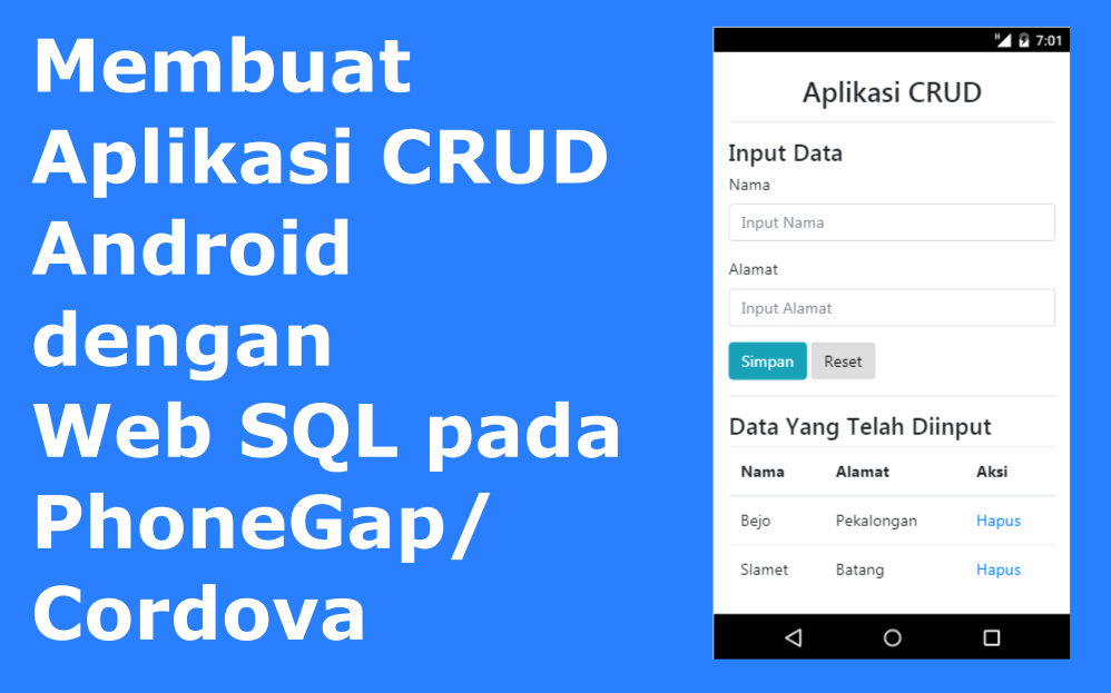 crud android web sql cover